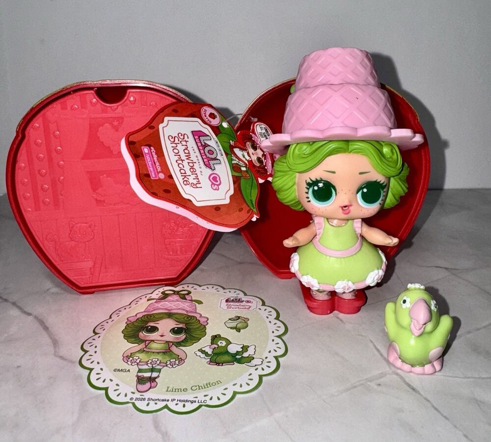 LOL Surprise Loves the World of Strawberry Shortcake Confirmed Lime Chiffon Doll